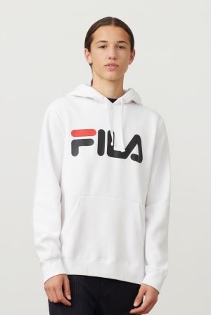 FILA Flori Hoodies White / Red / Black,Mens Clothing | CA.ZMGPUF729